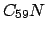 $C_{59}N$
